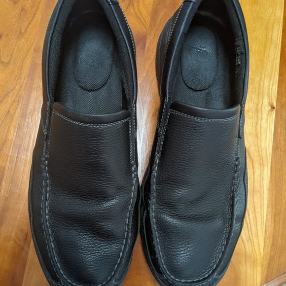 Rockport Black Loafers-Men's 12-M78146 XCS-used condition - Picture 1 of 11